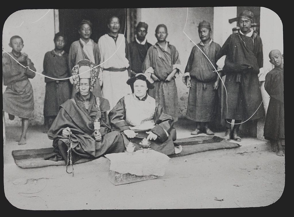 Cowling photo of Tibetans