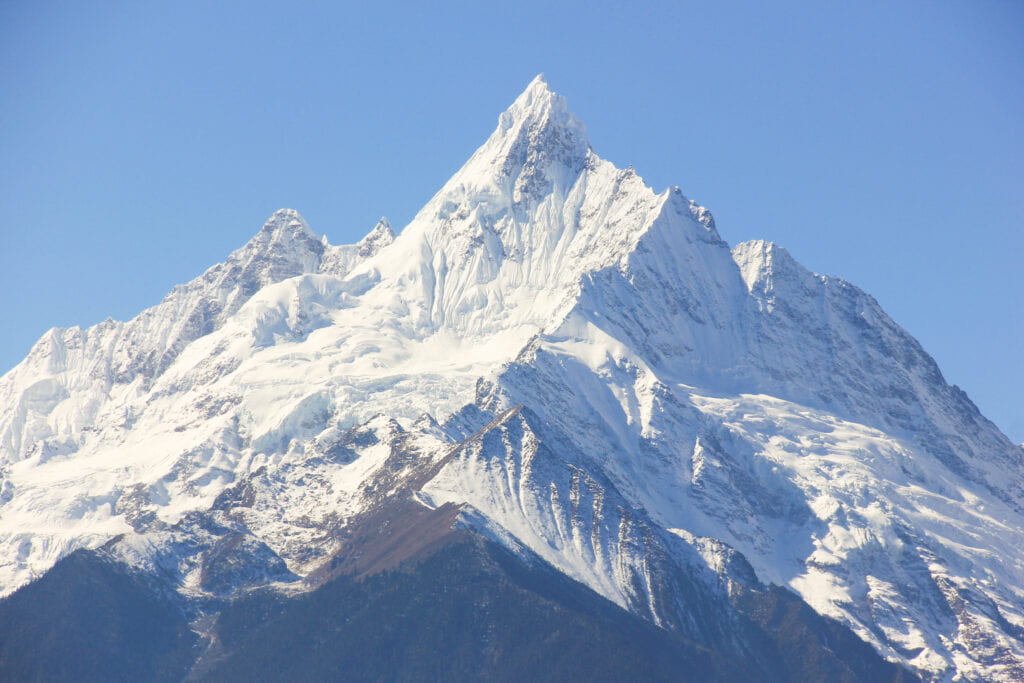 Mountain Peak in the Himalayas