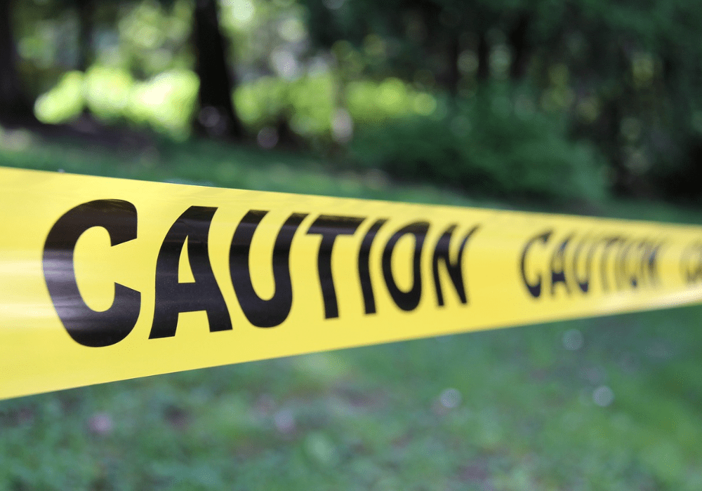 Caution tape