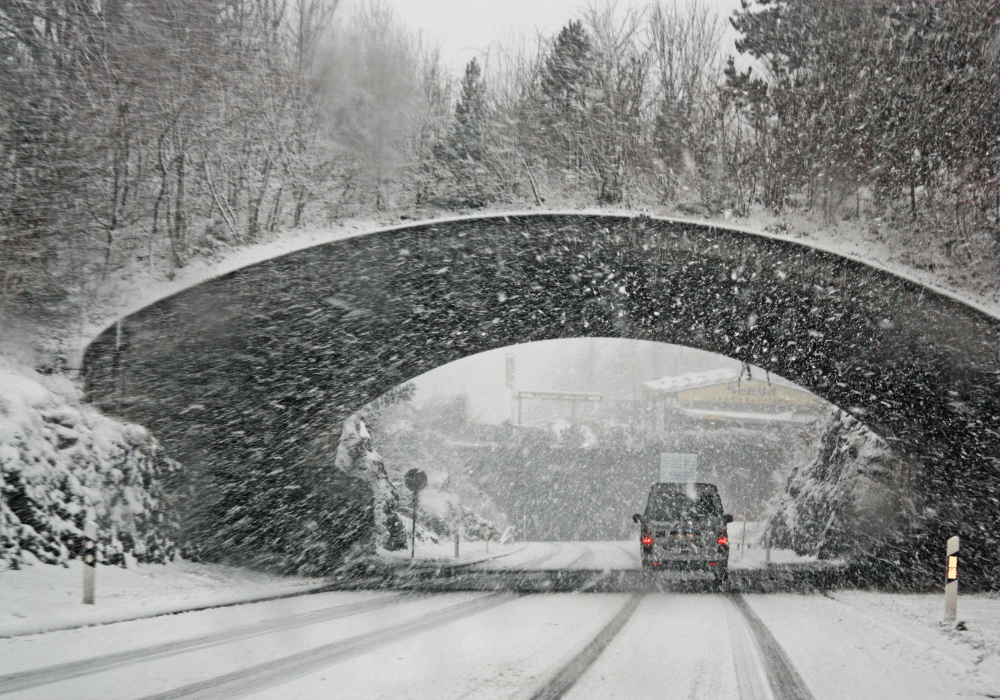 Blizzard conditions