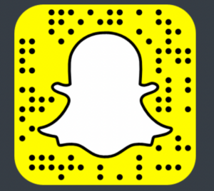 QR code that can be scanned using Snapchat camera on your phone to use the AR experience