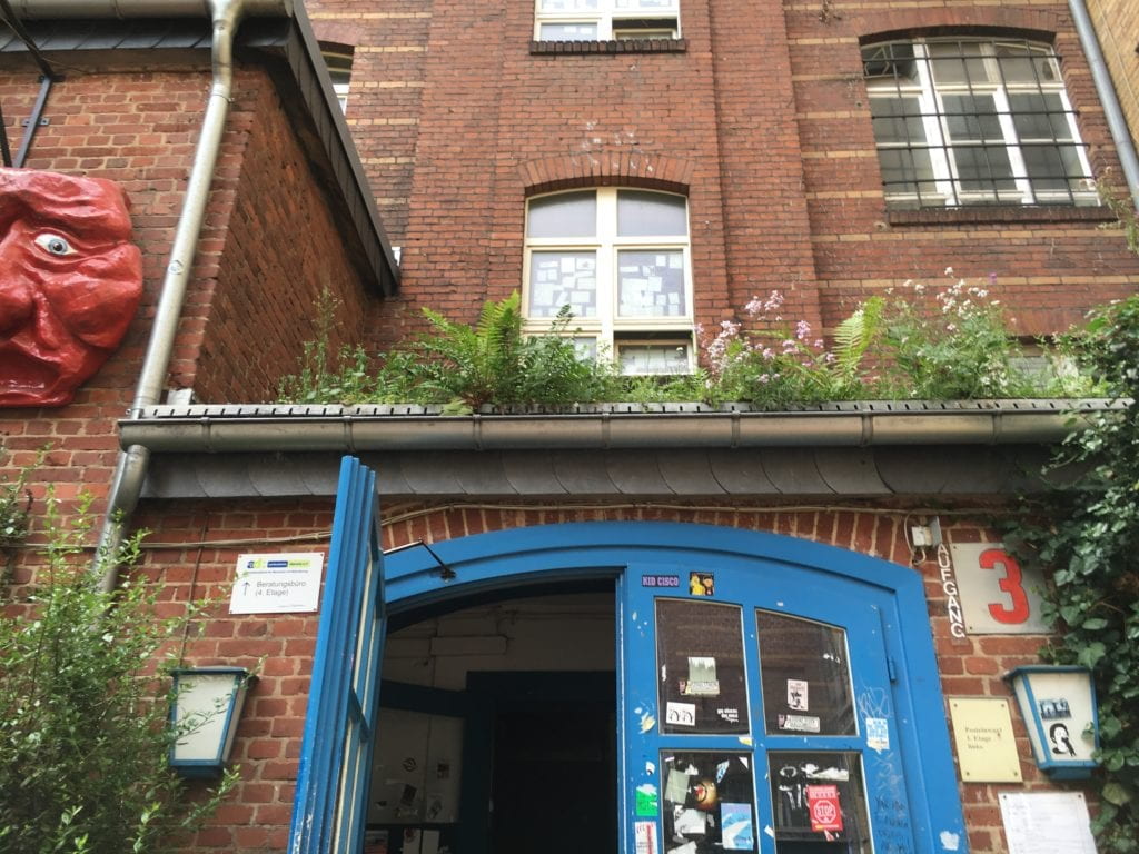 entrance to building