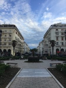 white buildings with french architecture