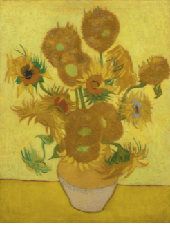 sunflower painting