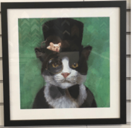 cat painting