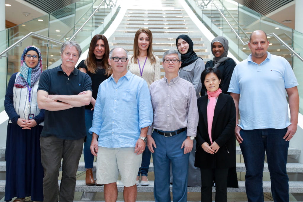 Photo of the Desplan lab at NYUAD