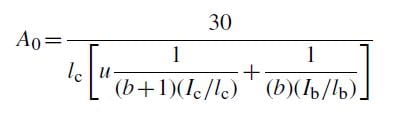 The equivalent area