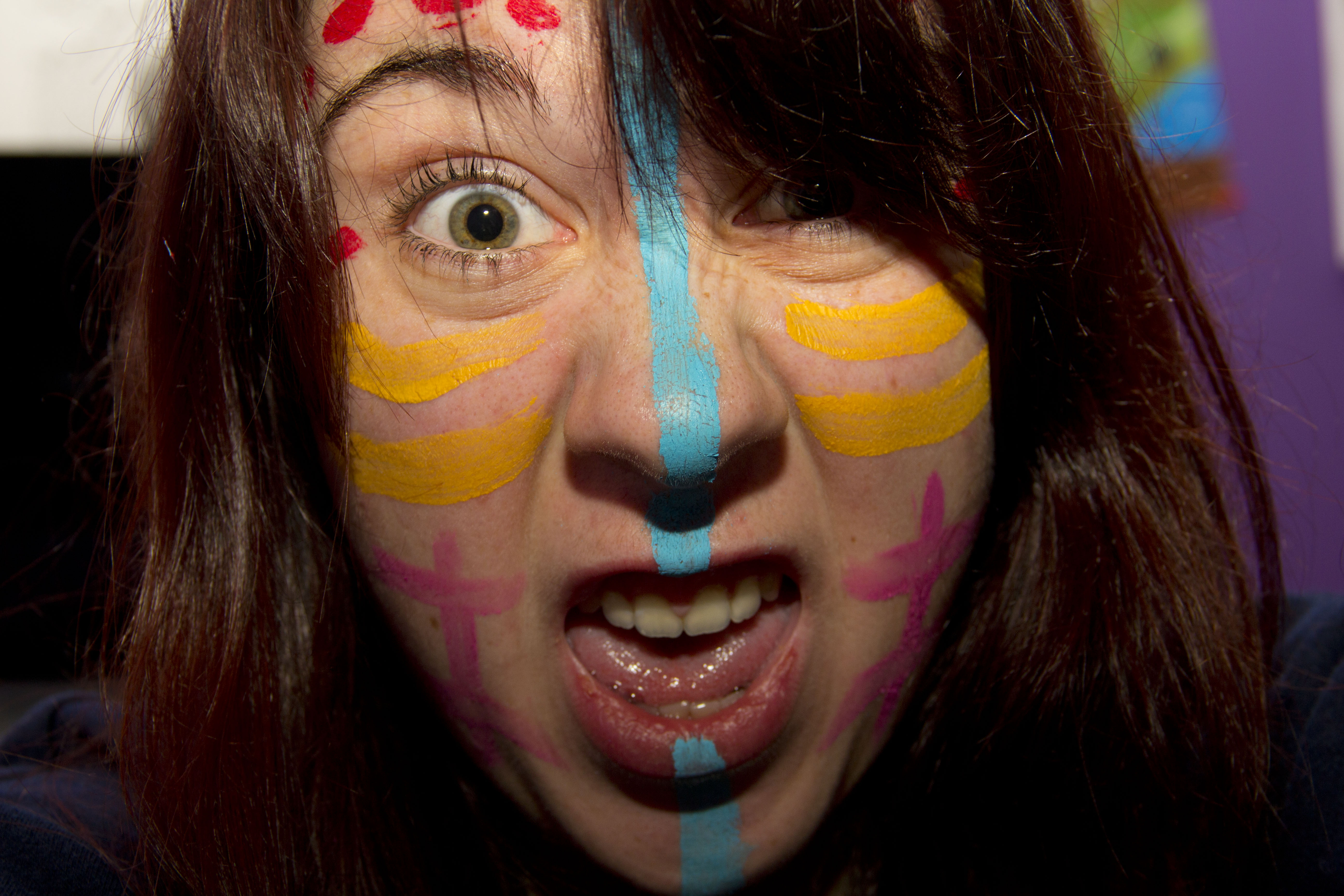 Selfie #8: Face Paint (January 16)