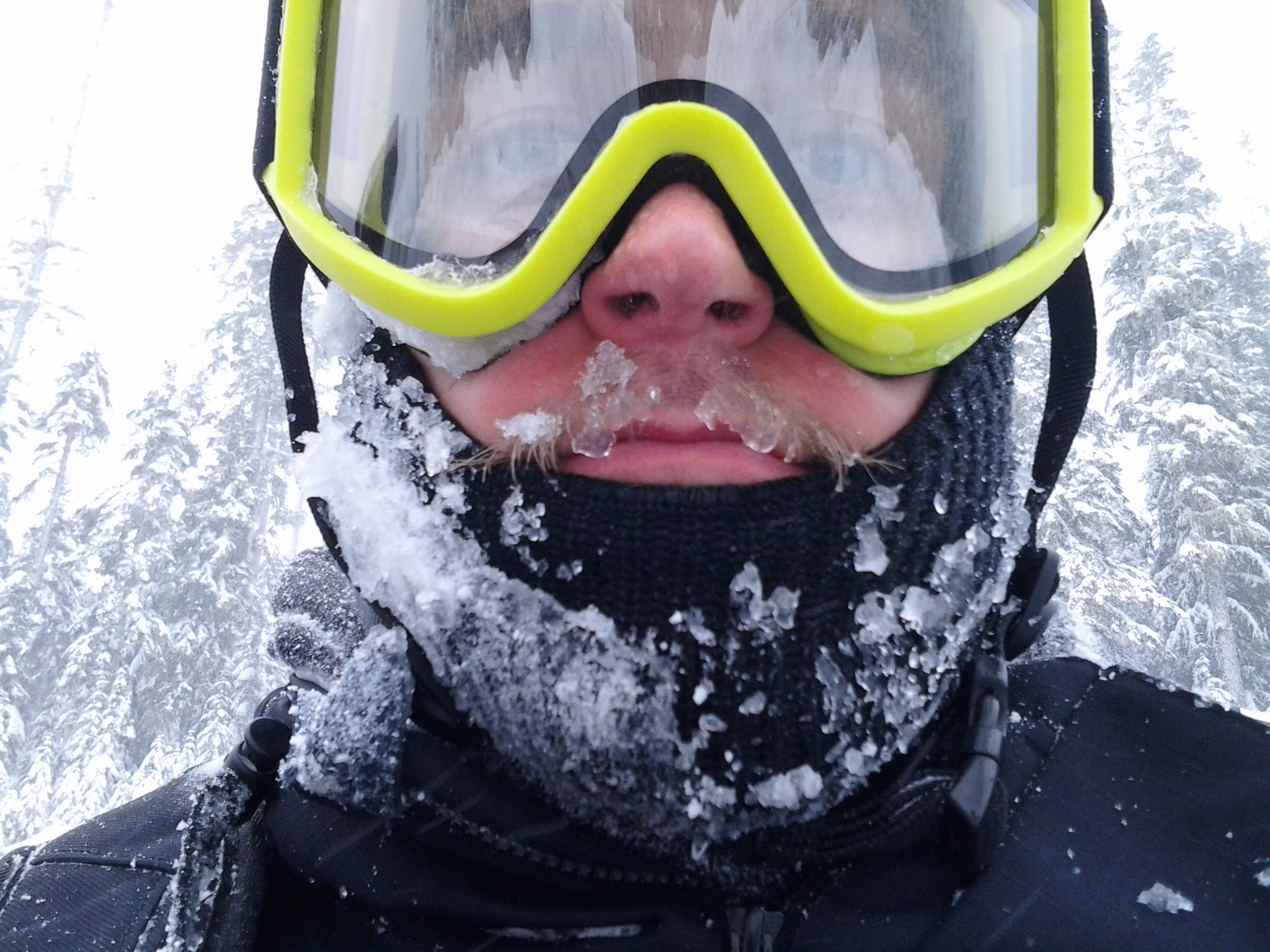 Selfie #27: Boardin with a fever; still a good time (feb. 16)