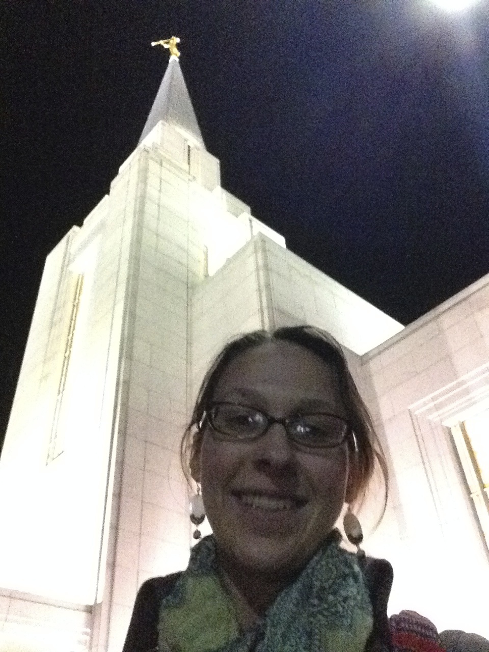 Hannah Bryan Selfie #18 Temple Trip (January 25th)