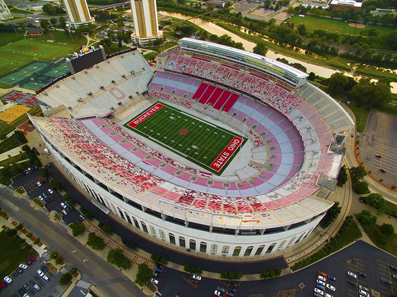 State stadium. Огайо стадион. Ohio Stadium. Стадион Зеран.